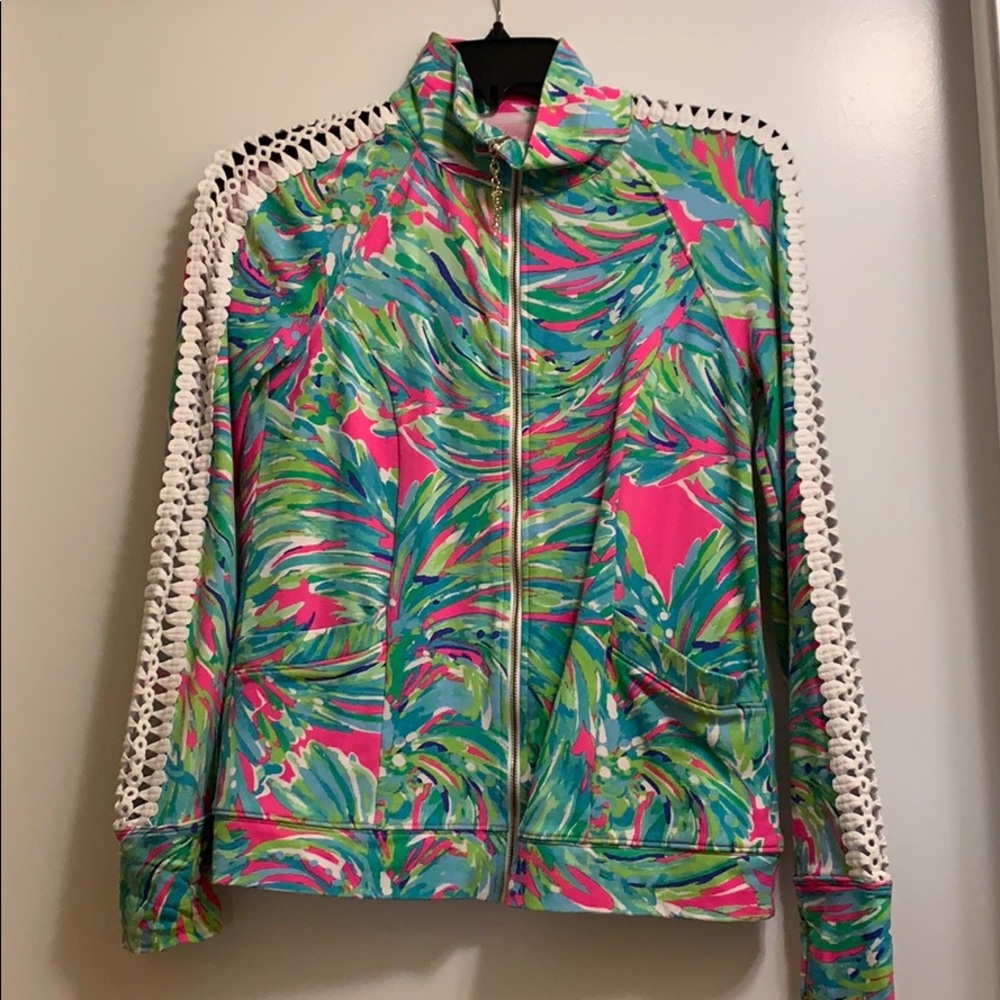 Lilly Pulitzer zip up